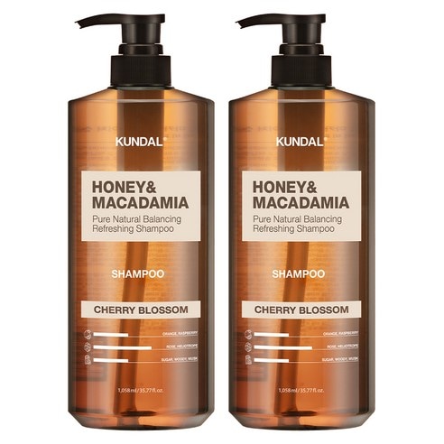 ハニーアンドマカダミアネイチャーシャンプーチェリーブラサム香 1058ml 2個 大容量 フローラル
