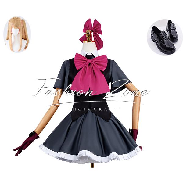 [数量限定]【推しの子】 風 星野 瑠美衣 星野ルビー 第三季 コスプレ衣装 ウィッグ 靴 cosplay ハロウィン 演出服 変装