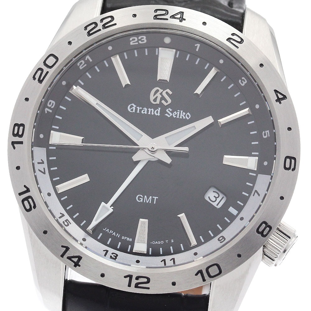 セイコー SEIKO SBGN027/9F86-0AK0 グランドセイコー GMT クォーツ メンズ 美品 _951793【中古】