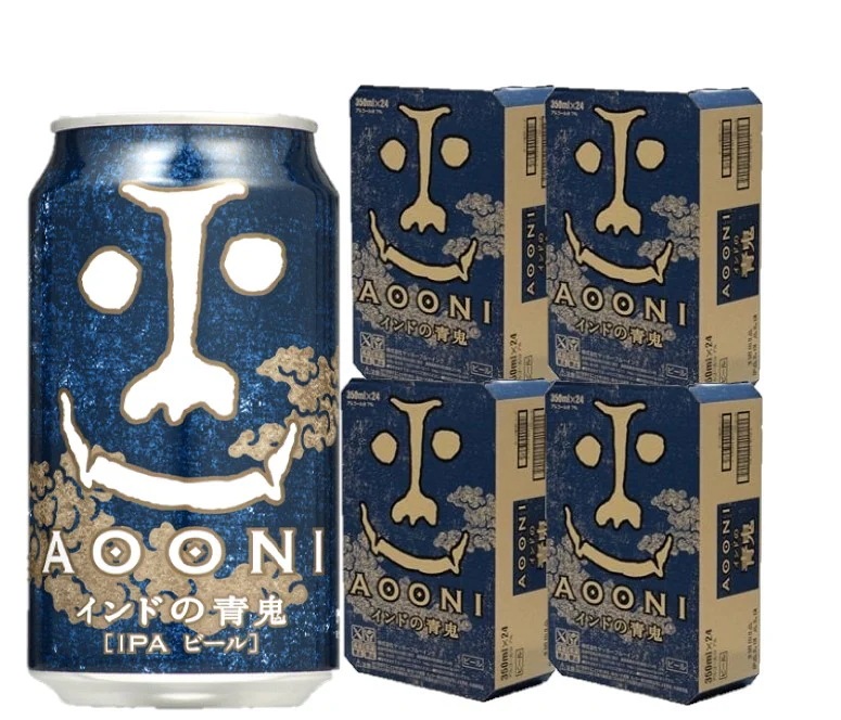 ヤッホーブルーイング インドの青鬼 350ml4ケース/96本【本州(一部地域を除く)は送料無料】