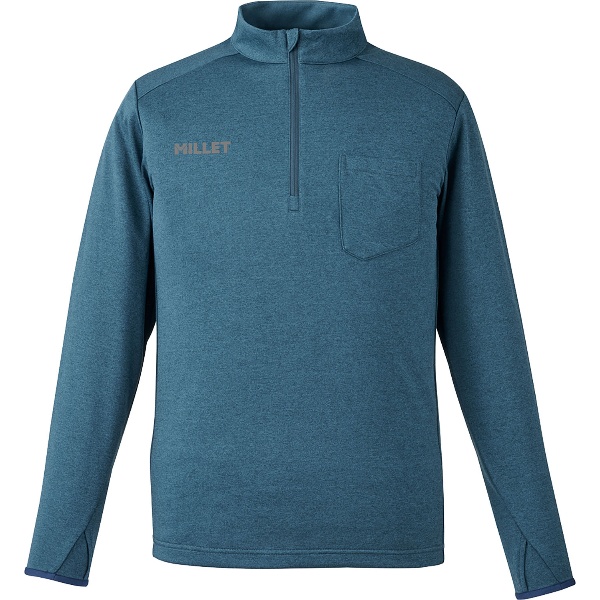 MILLET ミレー EIRA II ZIP LS M アウトドア 長袖Tシャツ MIV01980-N8737 メンズ