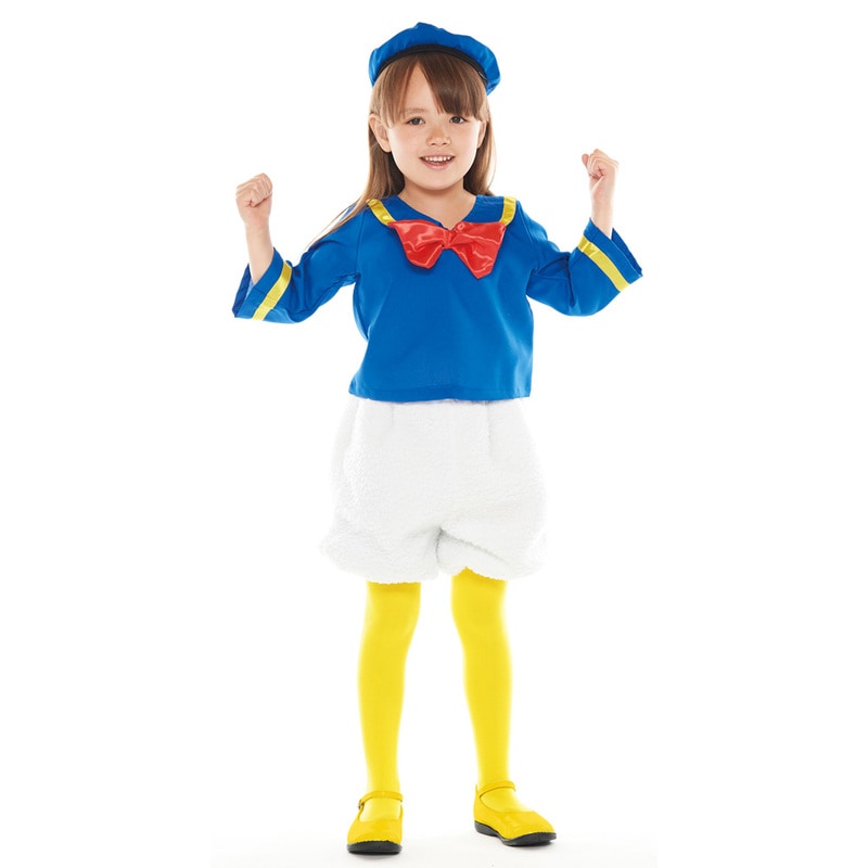 コスプレ 仮装 子ども用ドナルドS 【 コスプレ 衣装 ハロウィン 仮装 コスチューム 子供 アニメ ディズニー グッズ キッズ 正規ライセンス品 こども 女の子 公式 子供用 男の子 パーティーグッ