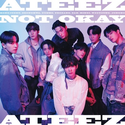 HMV特典付き ATEEZ NOT OKAY CD+PHOTOBOOK 初回盤A 新品未開封