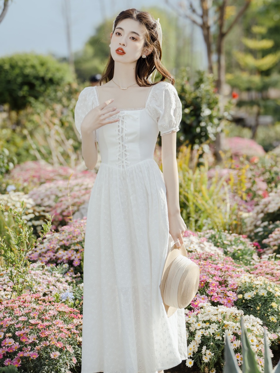 KAREN MILLEN 花モチーフ メタリック ドレス スカート ロング セール】クリンクル加工 アソート花柄ティアードロングスカート