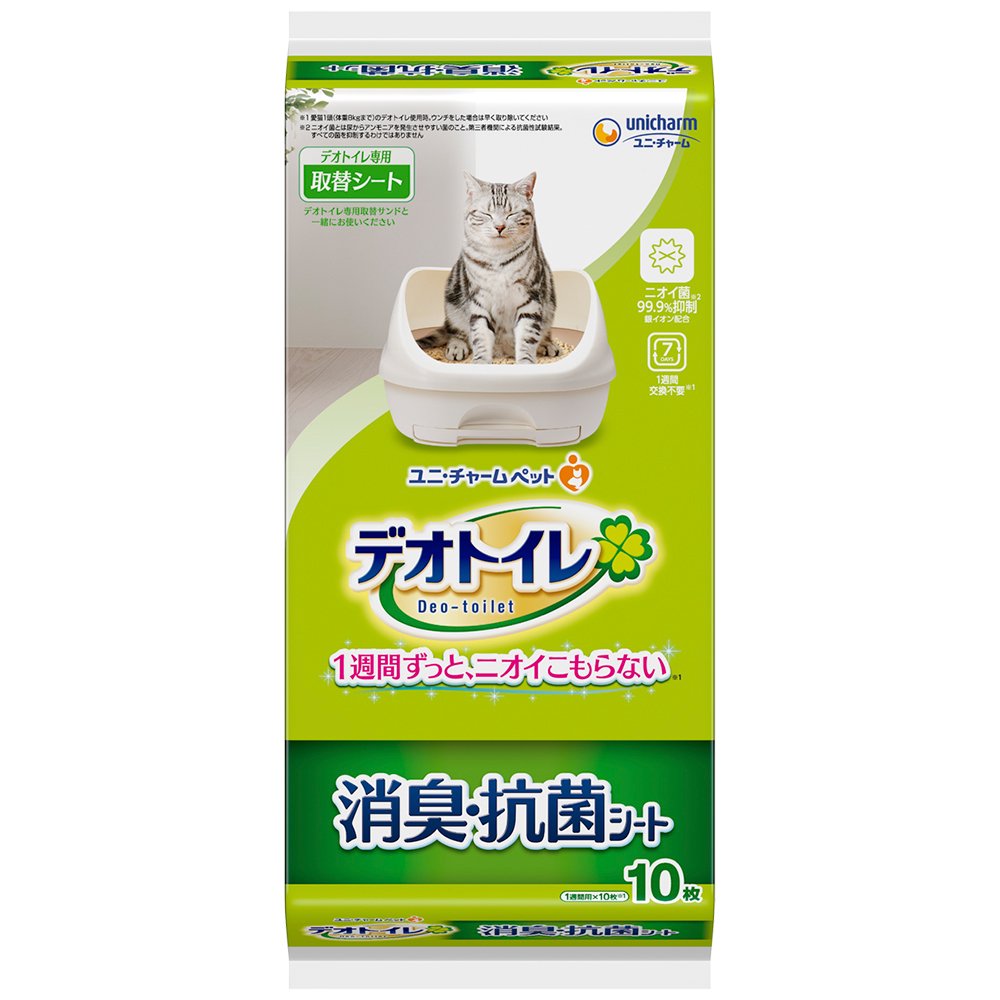 取りかえ専用　消臭シート　１０枚X１２袋　ペットシーツ　ＣＲＣ30―11―40―10―00
