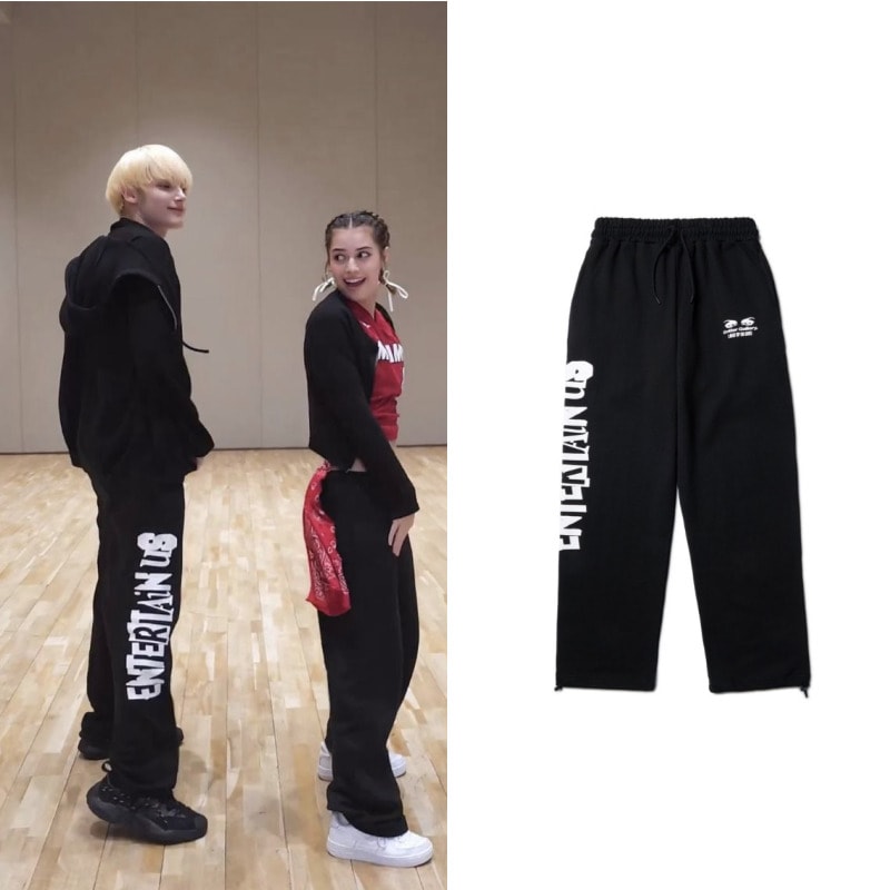 【TXT ヒュニンカイ 着用】ENTERTAIN US SWEATPANTS