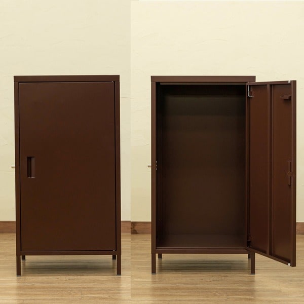 宅配ボックス 大容量 ハイタイプ ブラウン（BR） 組立品