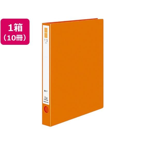 リングファイルERPP A4タテ 背幅39mm オレンジ10冊 コクヨ ﾌ-UR430NYR