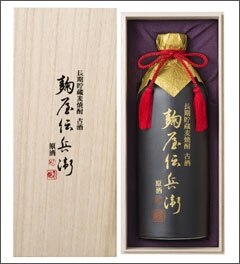 1回のご注文で6本まで長期貯蔵麦焼酎43麹屋伝兵衛 古酒 720ml　老松酒造株式会社