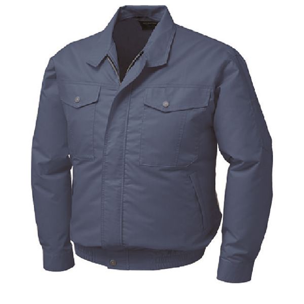 綿/ポリ混紡 制電空調服 [色：DBL 2L] 消臭 服のみ