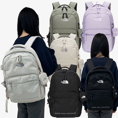 Qoo10] ザノースフェイス DUAL POCKET BACKPACK