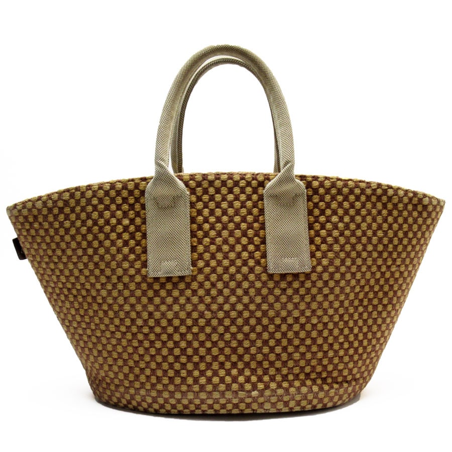 エルメス HERMES ハンドバッグ トートバッグ パニエバス PM リネン ブラウン レディース w0541a 69,800円