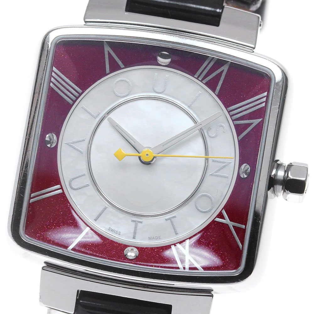 ルイ・ヴィトン LOUIS VUITTON Q221J マジックスピーディ クォーツ レディース _861879【中古】