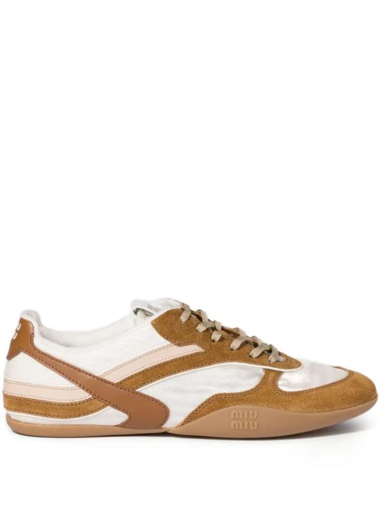 MIU MIU Women Sneakers 5E428EFA005 71L F0TBK TALCO CANNELLA