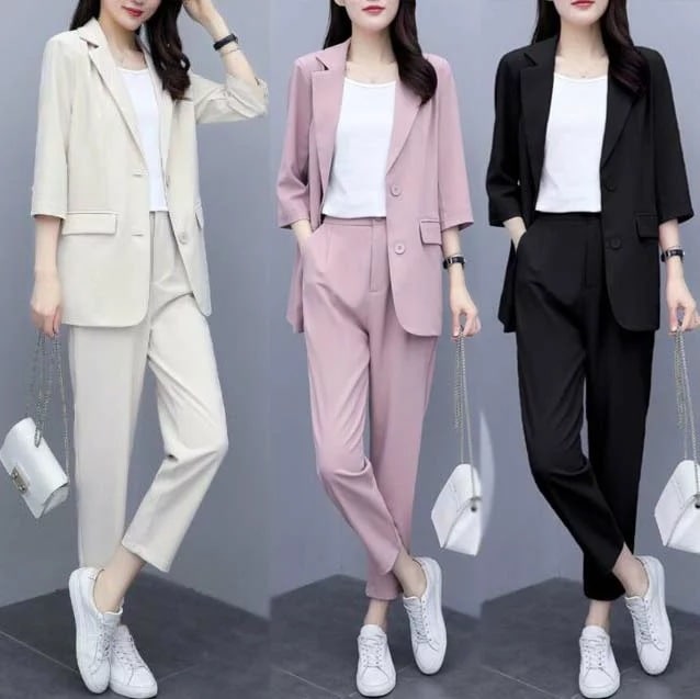 パンツスーツ2点セットスーツレディースビジネススーツフォーマルlセットアップママスーツ入学式入園式アンクル丈大きいサイズジャケット卒業式卒園式ママお宮参り七五三服喪服礼服上下セットセレモニースーツレデ