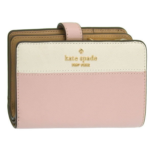 ケイトスペードニューヨーク 二つ折り財布 kate spade new york レディース 財布 ピンク アウトレット kc511-650