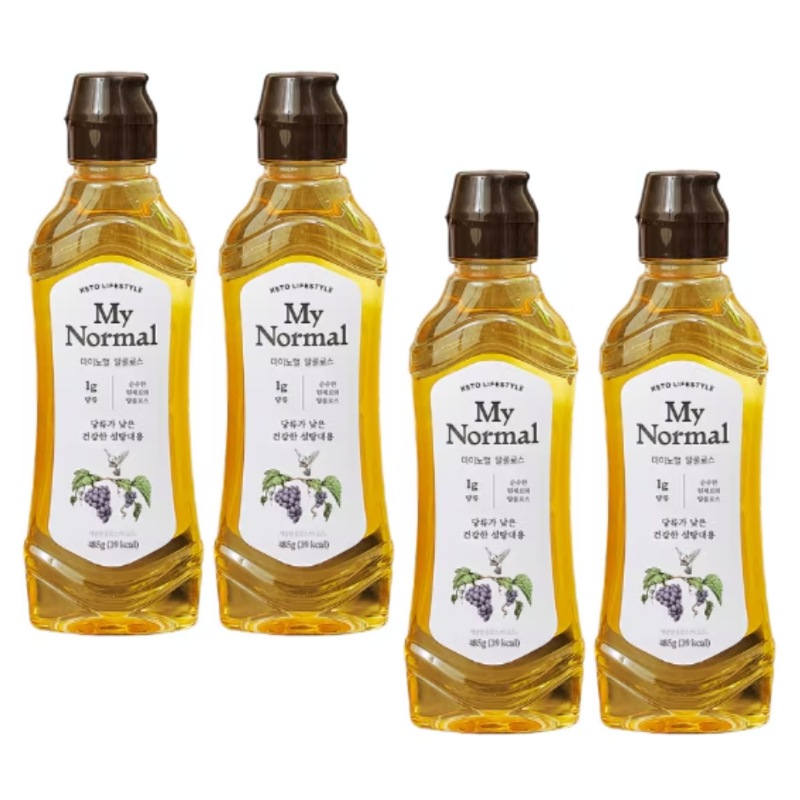 [大容量4個セット]アルロース（希少糖）パウダー 485g×4個低糖質・カロリーゼロ・低GI甘味料砂糖代替 ダイエット・糖質制限中におすすめ 無添加 天然甘味料 韓国製 5,414円