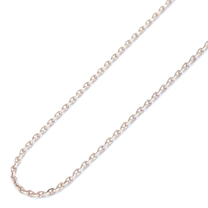 チェーン ネックレス 51cm アジャスター付き 調節可能 1.2グラム K10PG ピンクゴールド/75644【中古】