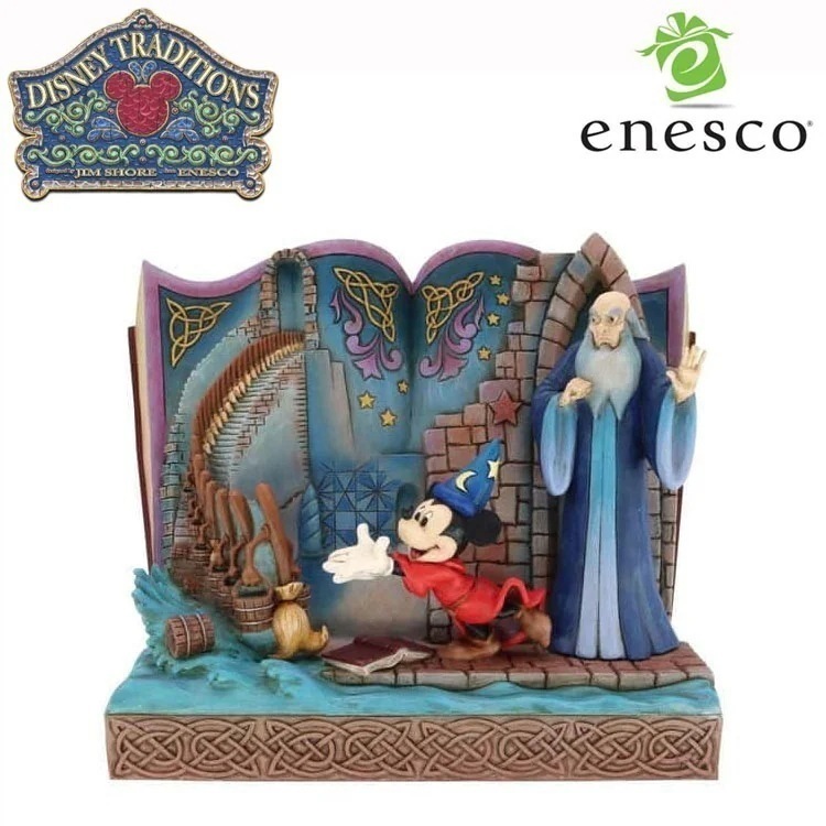 enesco(エネスコ) Disney Traditions ミッキー ストーリーブック ディズニー フィギュア コレクション 人気 ブランド ギフト クリスマス 贈り物 プレゼントに最適