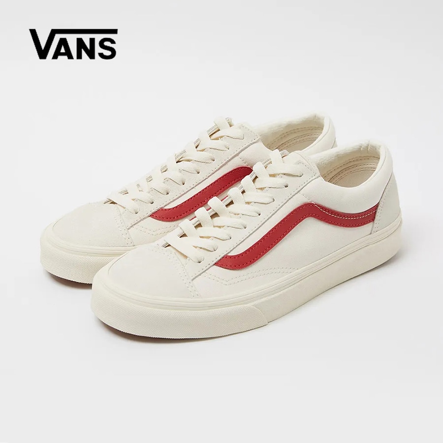 VANS ヴァンズ バンズ メンズ スニーカー Vans Style 36 Marshmallow/Racing Red メンズ レディース スニーカー