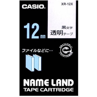 他サイト： カシオ(CASIO) XR-12X XR-12X KR-12 透明の商品画像