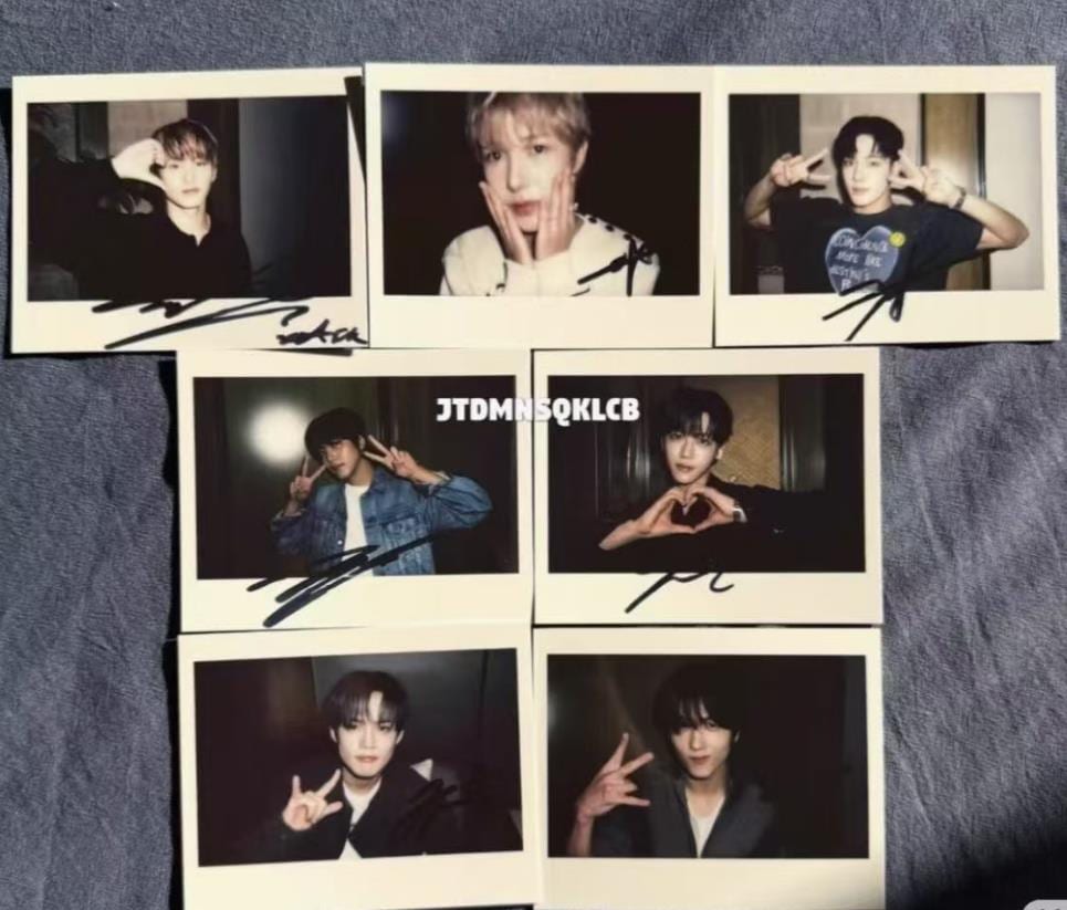 正式品NCT DREAM nctdream BTTF 中華　北京 杭州 ポラロイド　7枚セット