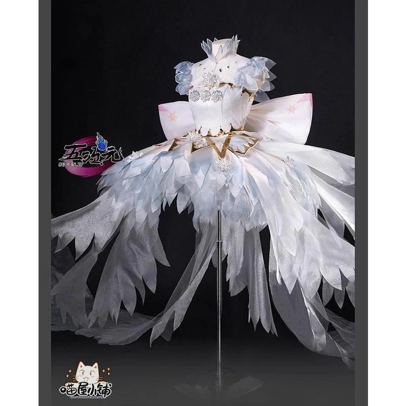 即納あり 【大人気N0.1】　カードキャプターさくら　木之本桜　クリアカード編　コスプレ衣装　リニューアルVer　ins大人気 ウィッグ　靴　トレーン　髙!品!質