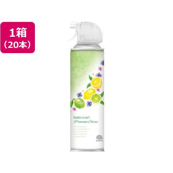 トイレのスッキーリエア! プレミアムシトラスの香り 20本 アース製薬