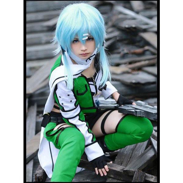 朝田 詩乃 コスプレ衣装 ソードアート・オンライン風 幽霊弾シノン Sword Art Online シノン 朝田 詩乃 Sinon コスプレ衣装 bp001c0