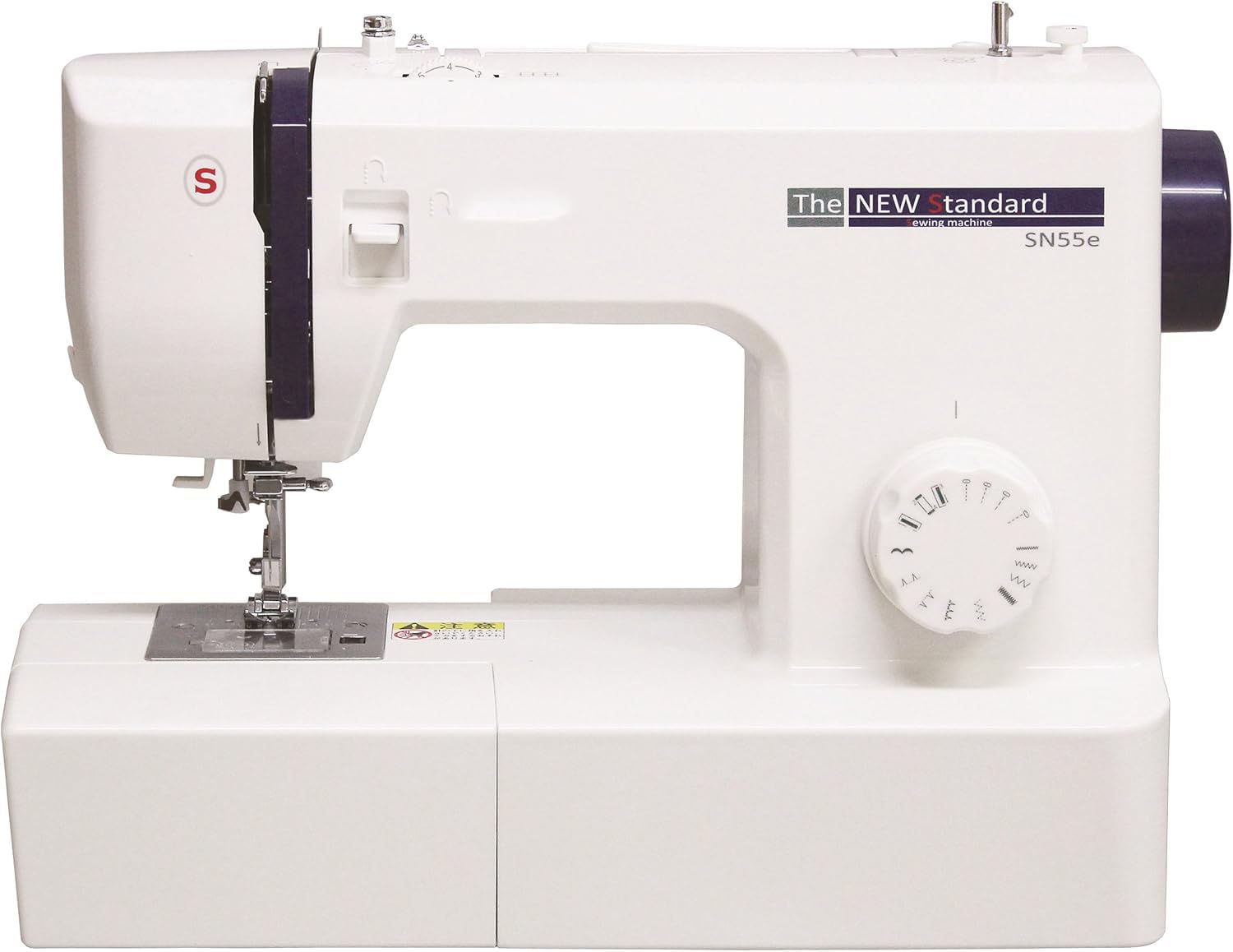 電動ミシン フットコントローラー付き SN55e ホワイト