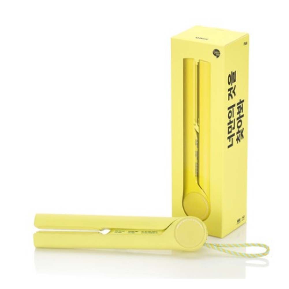 UCI-A2025 Portable Cordless & Wired Volume Curling Iron Yellow