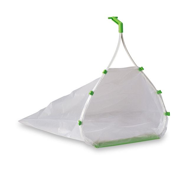 （まとめ） ちりとり捨楽/掃除用品 大 幅53cm ライトグリーン 家庭用 業務用 施設 店舗 3セット