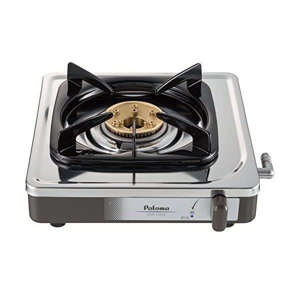 パロマ ガステーブルコンロ（一口ステンレスタイプ）PA‐E18S 13A 都市ガス用