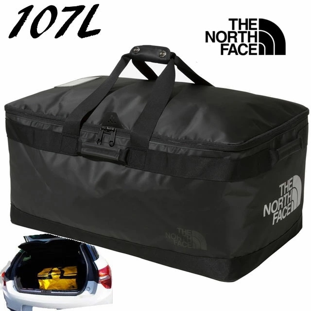 ザ・ノース・フェイス バッグ メンズ BCギアコンテナ 107L BAG レディース バック アウトドア ベースキャンプシリーズ 大容量 キャンプ 収納ボックス NM82