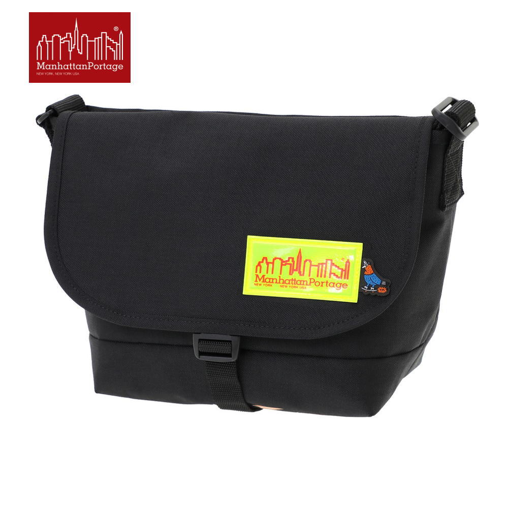 ナイロン メッセンジャーバッグ /SM/ BP W/DIV LVL TMP ブラック 1605-JR-BP-D-LVL-TMP BLK