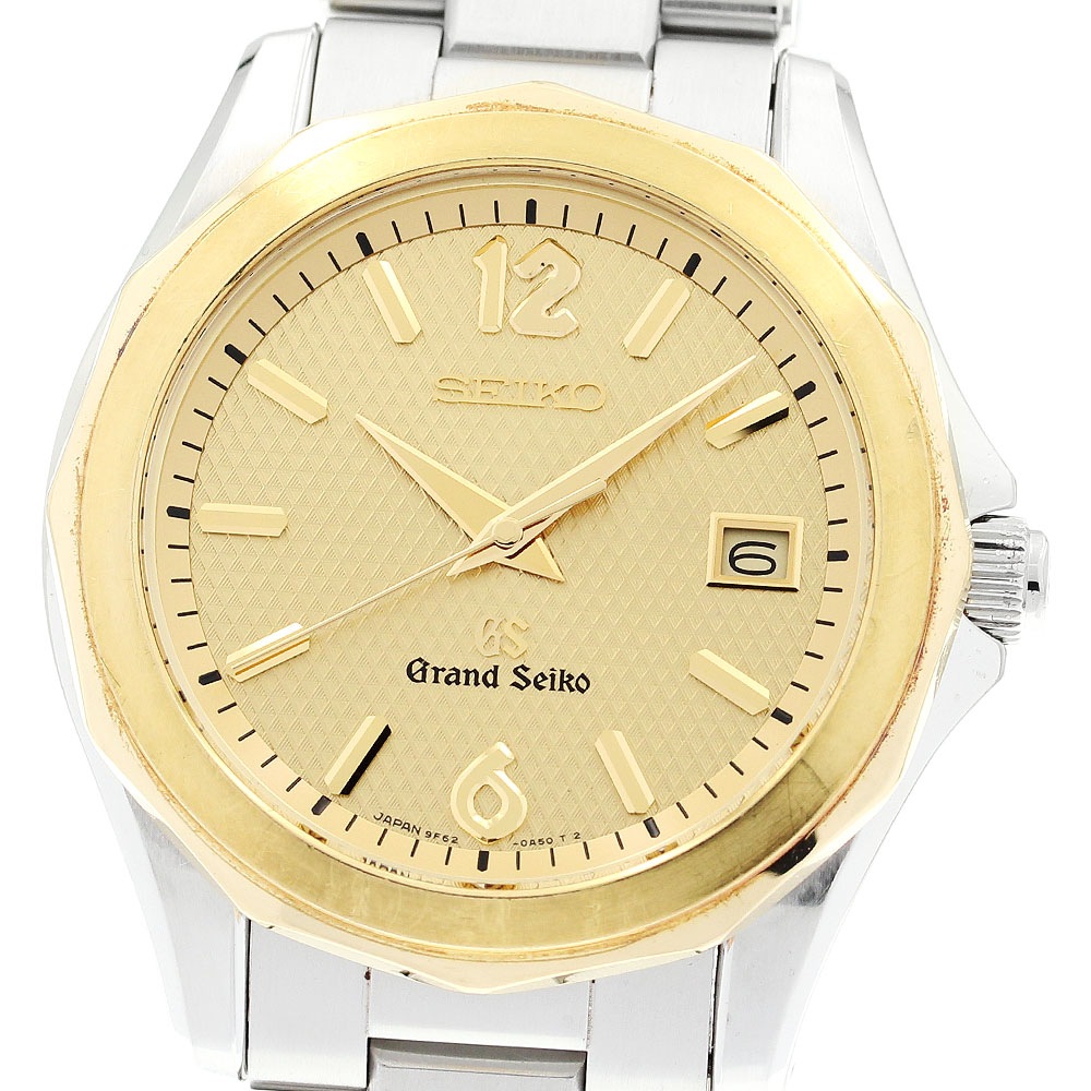セイコー SEIKO SBGX036/9F62-0A70 グランドセイコー デイト クォーツ メンズ _896202【中古】