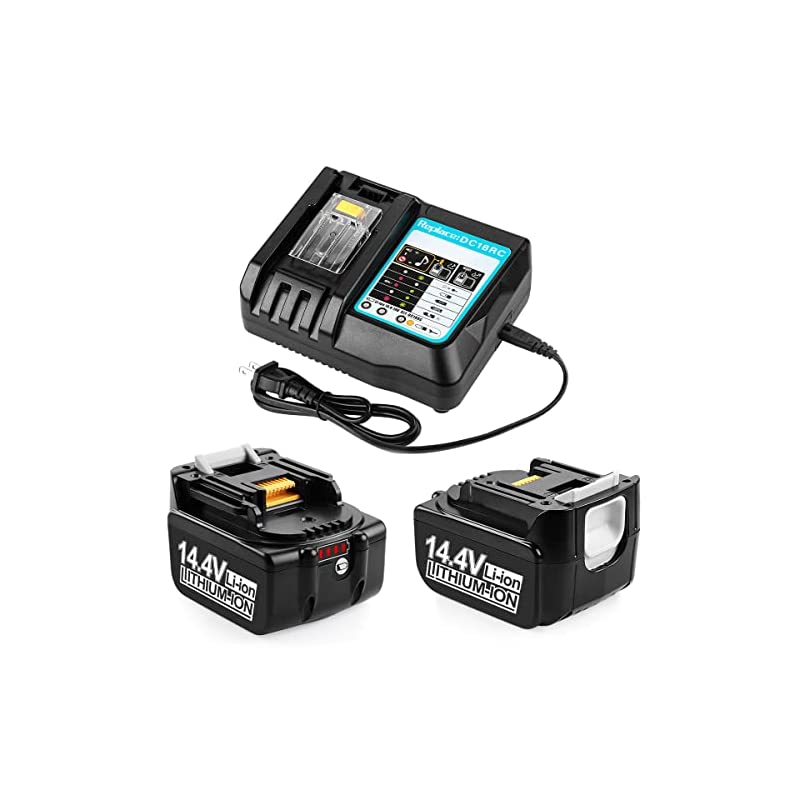 マキタ14.4Vバッテリー DC18RC充電器セット マキタバッテリーBL1460B BL1415 BL1430 BL1440 BL1450 BL1460 BL1430Bなど対応 マキタ14.4V/1