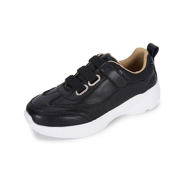 エムビバ牛革ローカットスニーカー ブラック 516623304AA