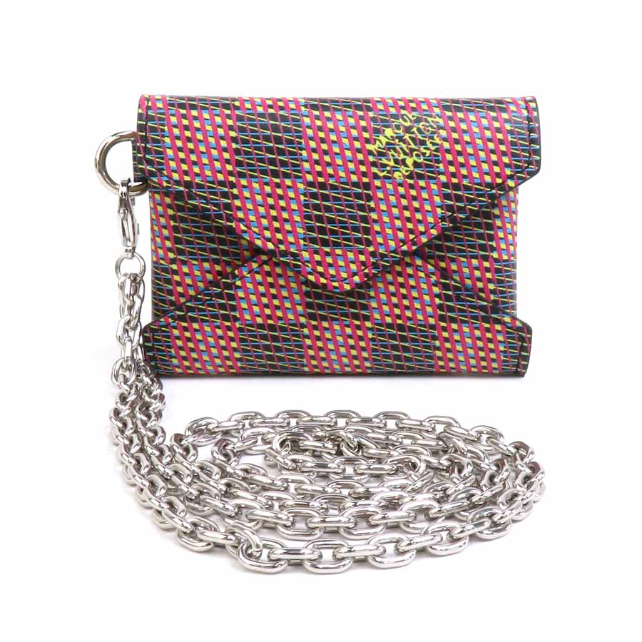 ルイ ヴィトン LOUIS VUITTON ネックレス ダミエ LV ポップ キリガミ ネックレス レザー/メタル マルチカラー メンズ N60278 h30303g