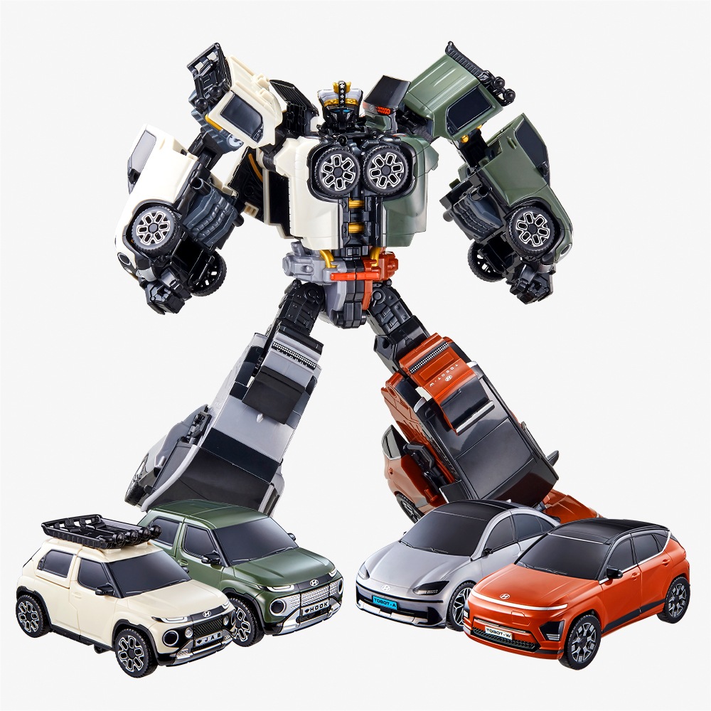 トボットテトランスペシャルパック（Big/4段合体）+トボットステッカーブック贈呈