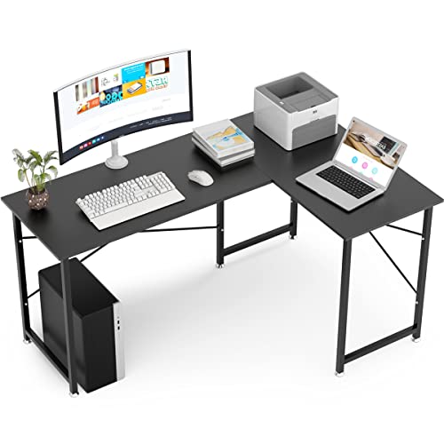 パソコンデスク L字デスク pcデスク 幅150cm*100cm L字型 25mm*25mmのスチー