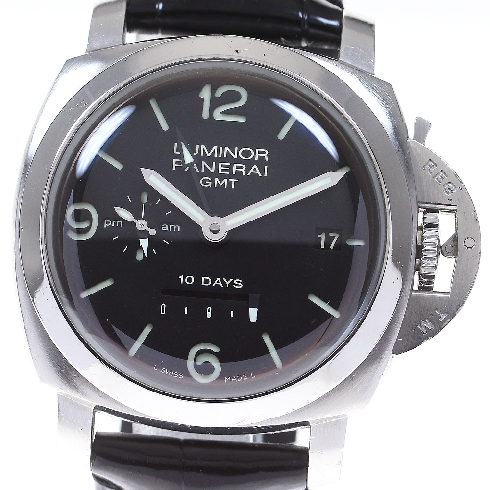パネライ PANERAI PAM00270 ルミノール 1950 10デイズ GMT 自動巻き メンズ _847934【中古】