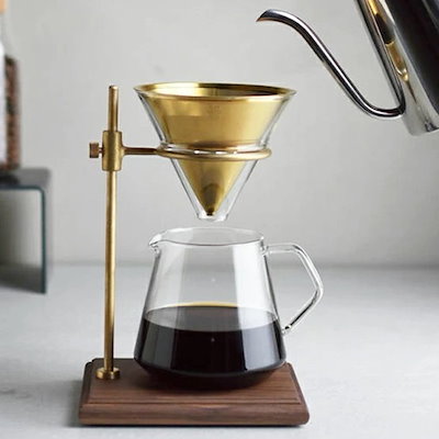 【美品】KINTO ブリューワー&スタンド&ケトル KINTO（キントー） ブリューワースタンドセット 4cups (SLOW COFFEE