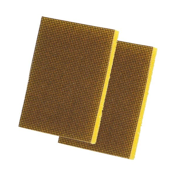 （まとめ） アズマ工業アズマジック 便器用研磨パッド ハード 50x70mm AZ731 1パック（2枚） [x10セット]