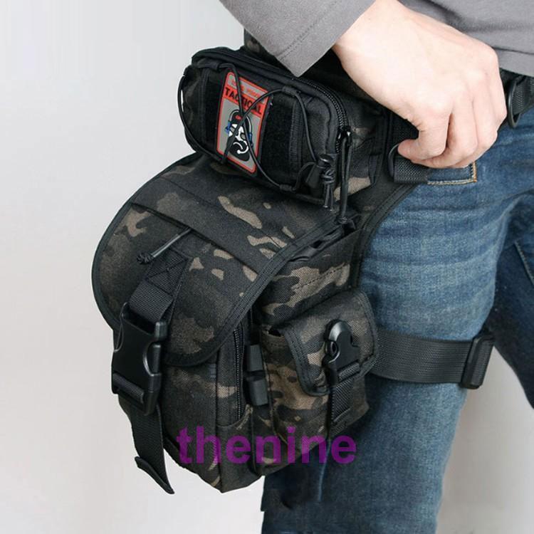 メンズ　レッグポーチ レッグバッグ ボディバッグ バッグ ウポーチ 斜めがけ 多機能 耐磨耗 鞄 バイク 自転車 登山 ポーチ 釣り サバゲー