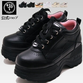 ヨースケ 厚底スニーカー レディース 歩きやすい 6.5cm厚底ソール　【公式SHOP特典キズ補修液付】 6,778円