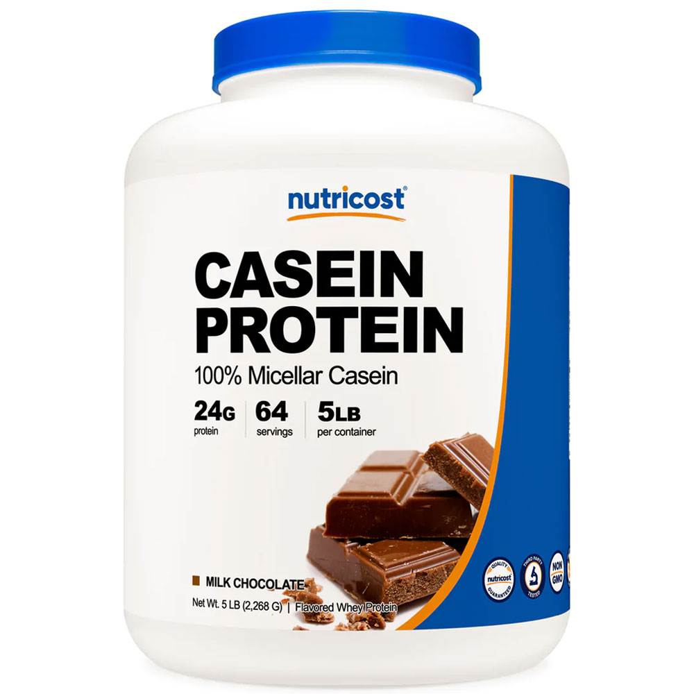 [USA] Nutricost ニュートリコストカゼインプロテインパウダー5ポンドチョコレートフレーバー