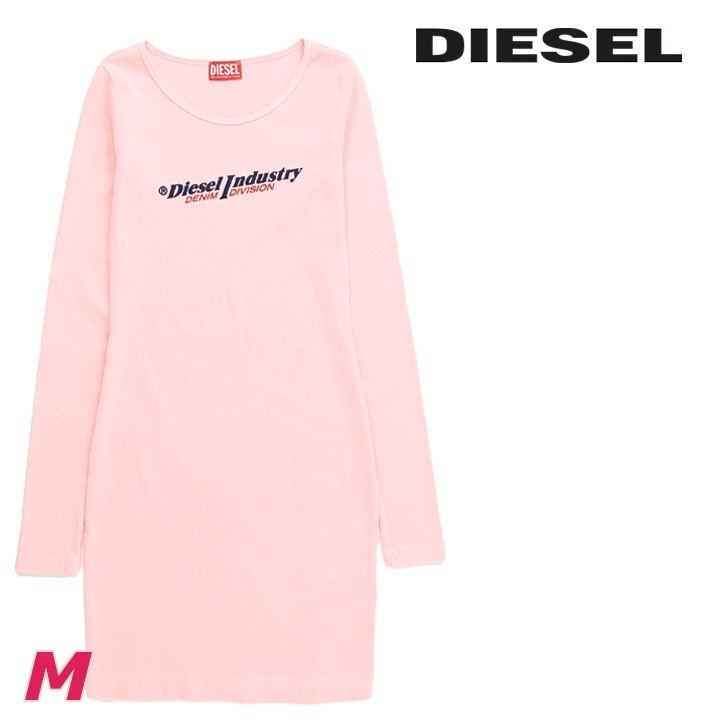 カットソーワンピース レディース D-TANK-LS-IND スリムフィット ボートネック die-l-t-f4-6ff