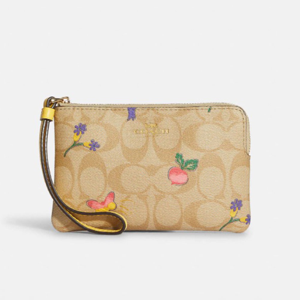 可愛い柄付き 花柄 リストレット ポーチ 携帯入れ 小物入れ C8722