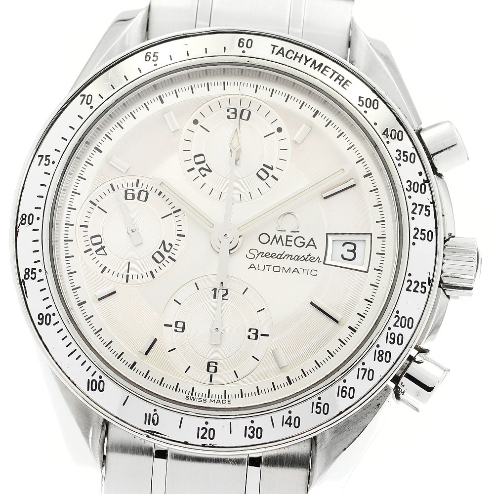 オメガ OMEGA 3513.30 スピードマスター デイト クロノグラフ 自動巻き メンズ 保証書付き_881767【中古】